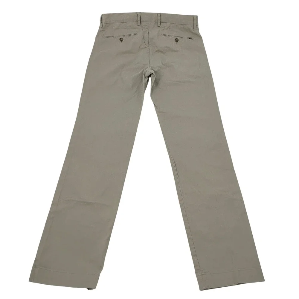 Polo Ralph Lauren Stretch Straight Fit Newport Pants Mens 34x34 Khaki Flat Front
